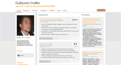 Desktop Screenshot of guillaume-lhuillier.com